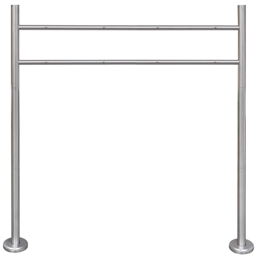 Dubbele Brievenbusstandaard RVS - 64% Korting