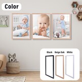 Fotolijst Hout Naturel 50x70 cm met Passe-partout & Plexiglas - 69% Korting