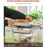 Warmhoudset Bain-Marie 2x9L RVS met Korting - Retoertje.nl