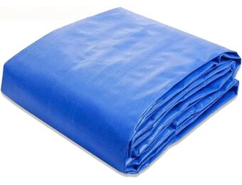 Bodemzeil Zwembadmat 400x400 cm PVC - Beschermend & Duurzaam voor Opzetzwembaden