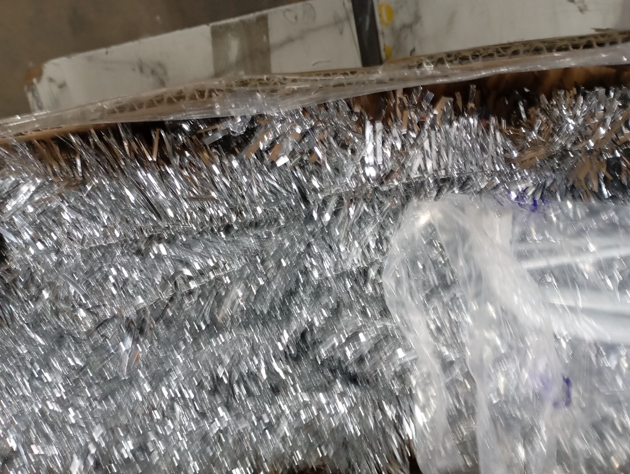 VidaXL Halve Kerstboom Zilver 210cm - 67% Korting