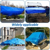 Zwembadmat Blauw 400x400 cm PVC | 43% Korting