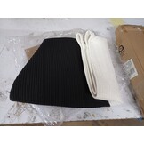 vidaXL Opbergmand Katoen Zwart/Wit Ø49x65 cm - 73% Korting!