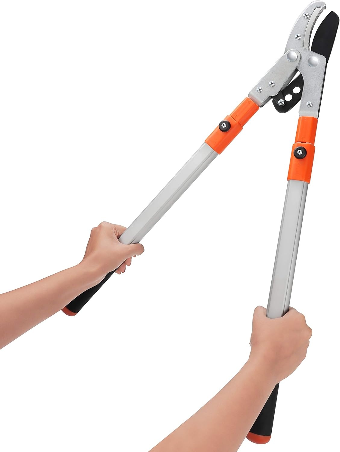 Telescopische Aambeeld Snoeischaar 67-100 cm voor dikke takken met SK-5 blad, zware kwaliteit aluminium