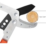 Telescopische Aambeeld Snoeischaar 67-100 cm voor dikke takken met SK-5 blad, zware kwaliteit aluminium