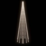 Kerstboom Vlaggenmast met 310 LED's - 300 cm Koudwit