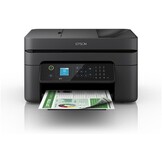 Multifunctionele Inkjetprinter A4 Zwart met Scannen, Kopiëren, Faxen, ADF, WiFi, Duplex, Ethernet, NFC, enkele cartridges