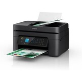 Multifunctionele Inkjetprinter A4 Zwart met Scannen, Kopiëren, Faxen, ADF, WiFi, Duplex, Ethernet, NFC, enkele cartridges