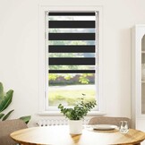 Duo Rolgordijn Zwart 40x100cm - 68% Korting!