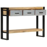 VidaXL Wandtafel Massief Mangohout 110x30x76 cm - 61% Korting!