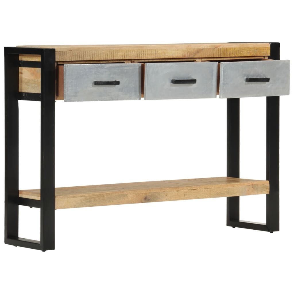 VidaXL Wandtafel Massief Mangohout 110x30x76 cm - 61% Korting!
