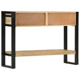 VidaXL Wandtafel Massief Mangohout 110x30x76 cm - 61% Korting!