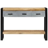 VidaXL Wandtafel Massief Mangohout 110x30x76 cm - 61% Korting!