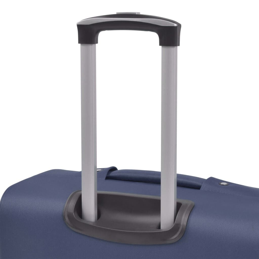 vidaXL Trolleyset Marineblauw 3-delig (61% Korting)