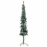 Smalle Halve Kunstkerstboom Groen 120cm (59% Korting!)
