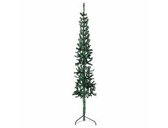 Smalle Halve Kunstkerstboom Groen 120cm (59% Korting!)