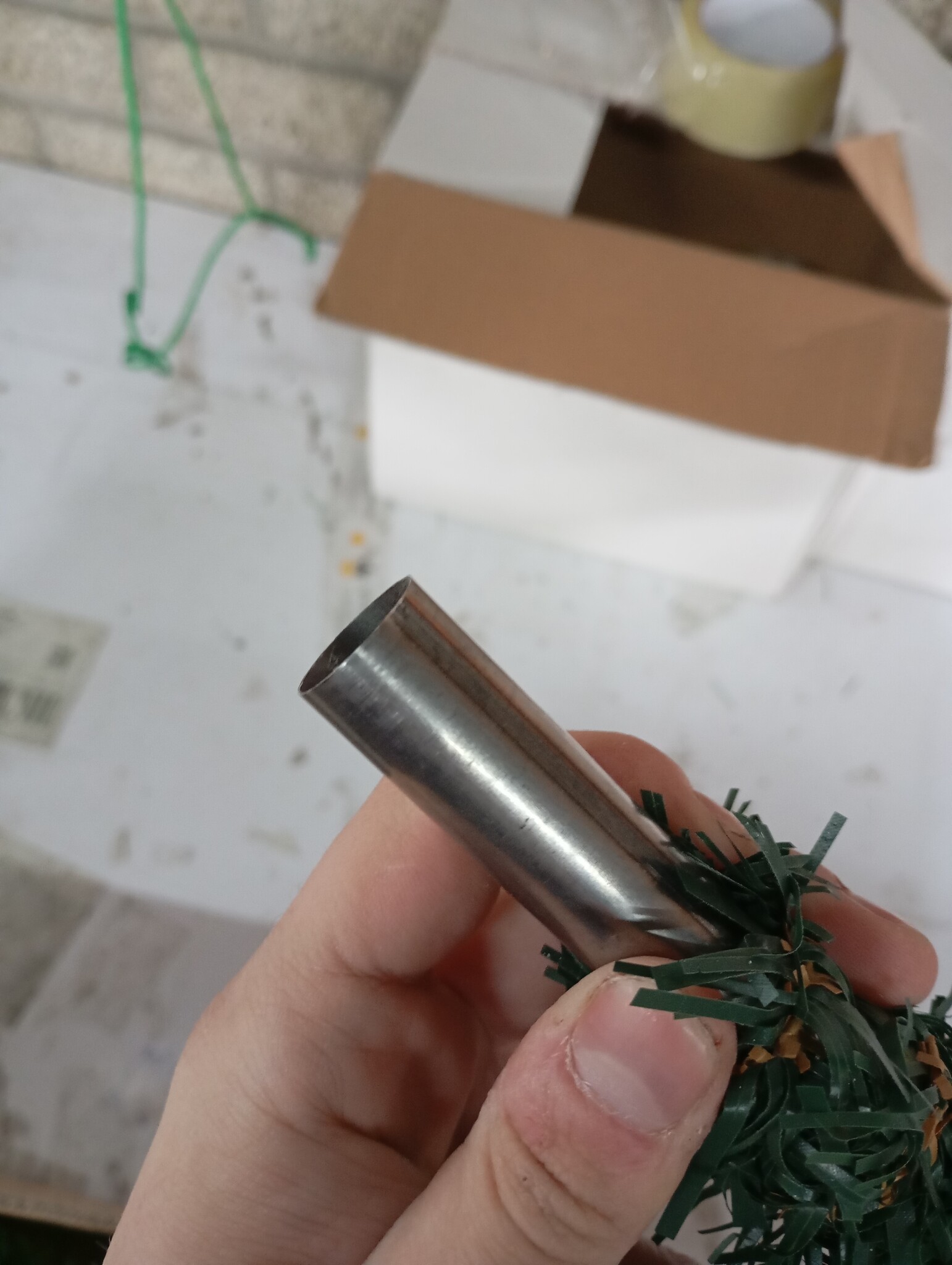 Smalle Halve Kunstkerstboom Groen 120cm (59% Korting!)