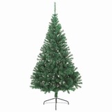 Half Groene Kunstkerstboom 210 cm - 71% Korting