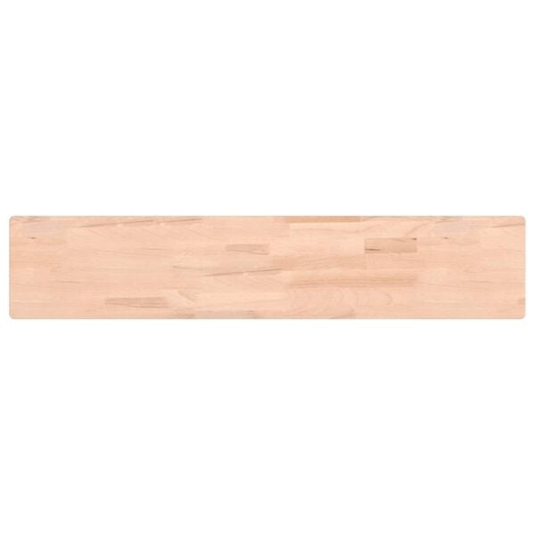 vidaXL Wandschap Massief Beukenhout 100x20x4 cm - 72% Korting!