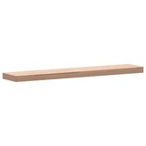 vidaXL Wandschap Massief Beukenhout 100x20x4 cm - 72% Korting!