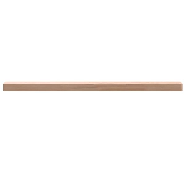 vidaXL Wandschap Massief Beukenhout 100x20x4 cm - 72% Korting!