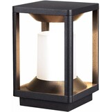 Zwarte LED Paallamp Buiten (IP65) 20W E27 - 52% Korting!