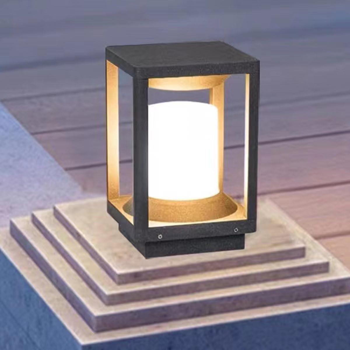 Zwarte LED Paallamp Buiten (IP65) 20W E27 - 52% Korting!