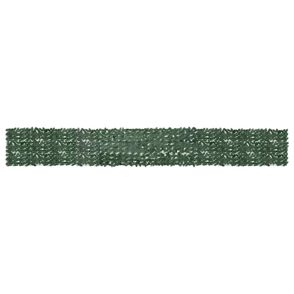 vidaXL Balkonscherm Groene Bladeren 600x75 cm - 63% Korting!