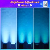 Oplaadbare LED Par Uplight Outdoor RGBWA UV 6-in-1 - 41% Korting!