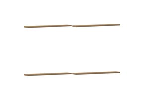 4x Wandschappen Artisanaal Eiken 60cm - 59% Korting