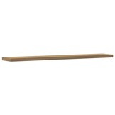 vidaXL Wandschappen 4 st 60x10x1,5 cm Artisanaal Eiken - 47% Korting
