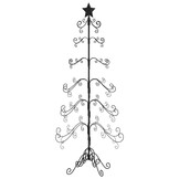 vidaXL Metalen Kerstboom 215cm Zwart - 69% Korting!