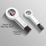 Moerensplijter Set 9-27 mm 4-Delig - 35% Korting!