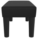 vidaXL Bankje Zwart Kunstleer - 70x30x30 cm - 70% Korting