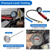 Lekdetectie Koelsysteem Druktest Set: 19-delig met 40% Korting