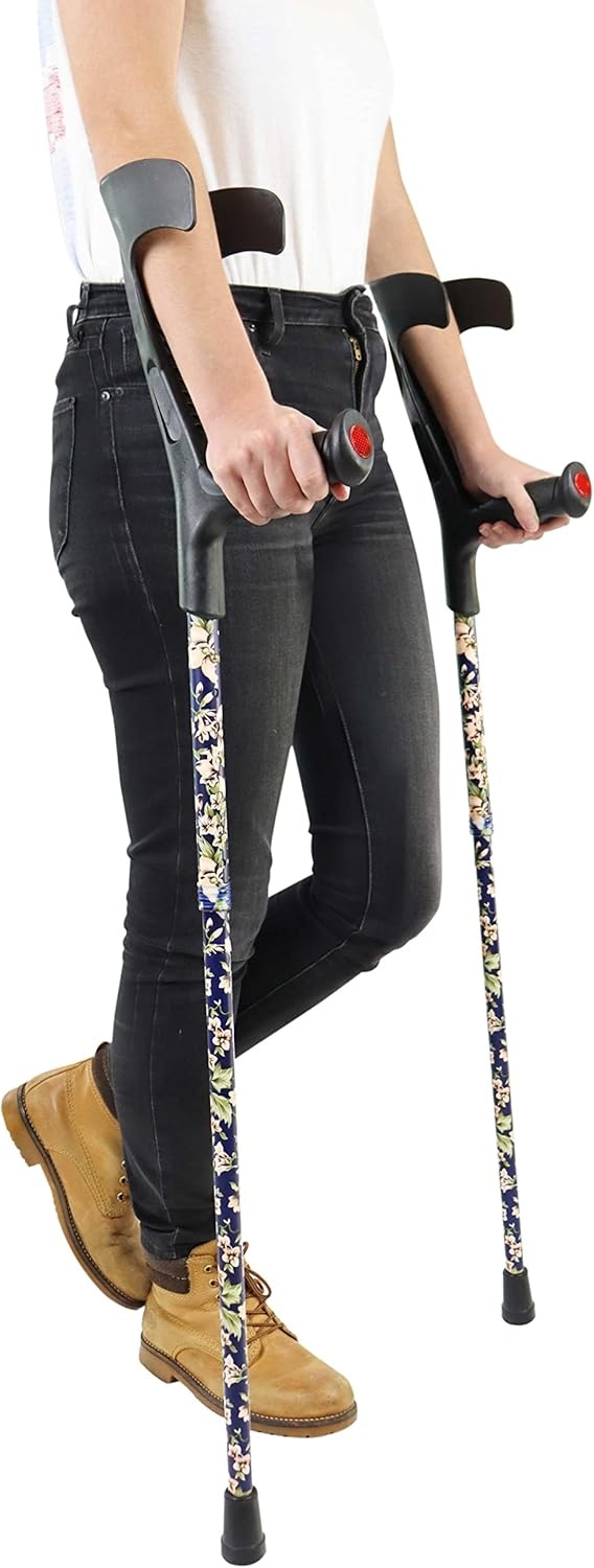 Opvouwbare Onderarmkrukken - 40% Korting