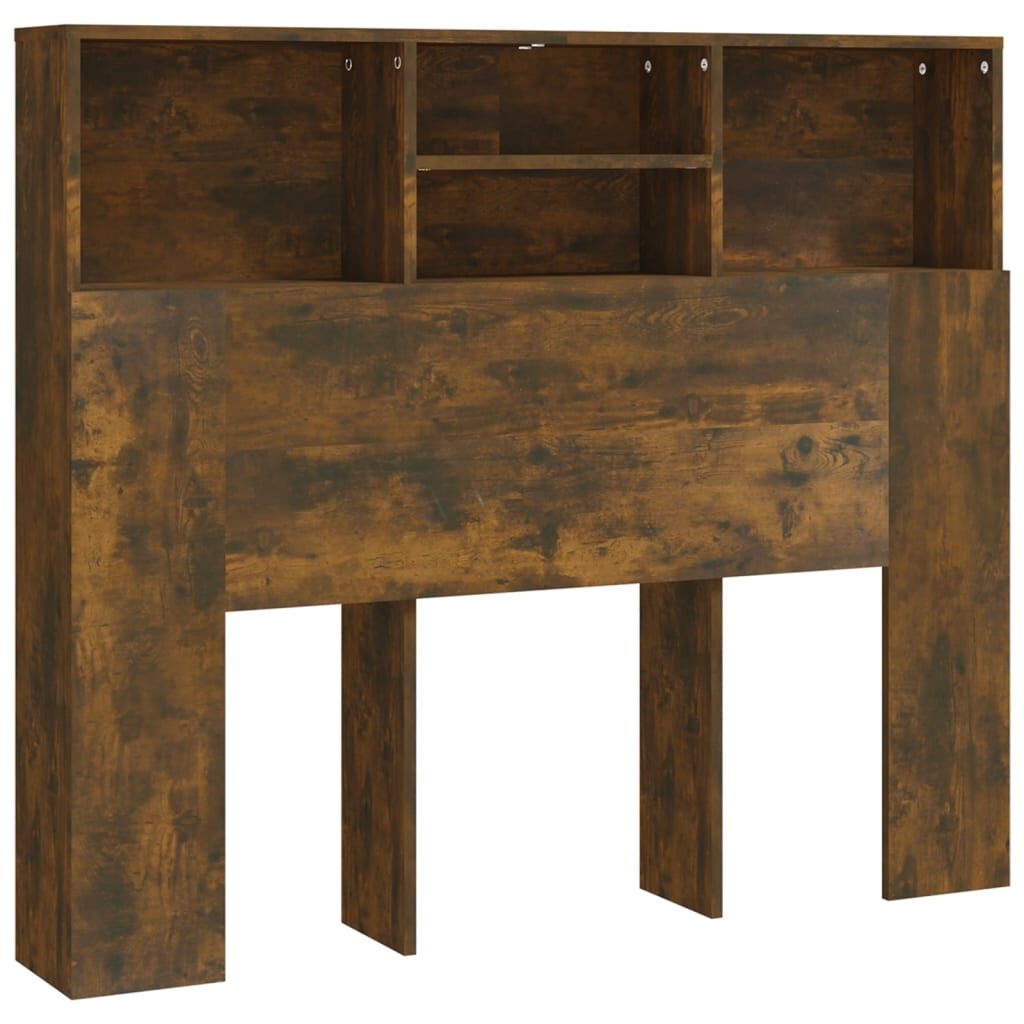 Hoofdbordkast Gerookt Eiken 120x19x103,5 cm - 52% Korting
