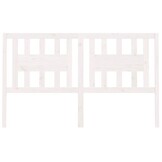 Hoofdbord Massief Grenenhout Wit - 59% Korting