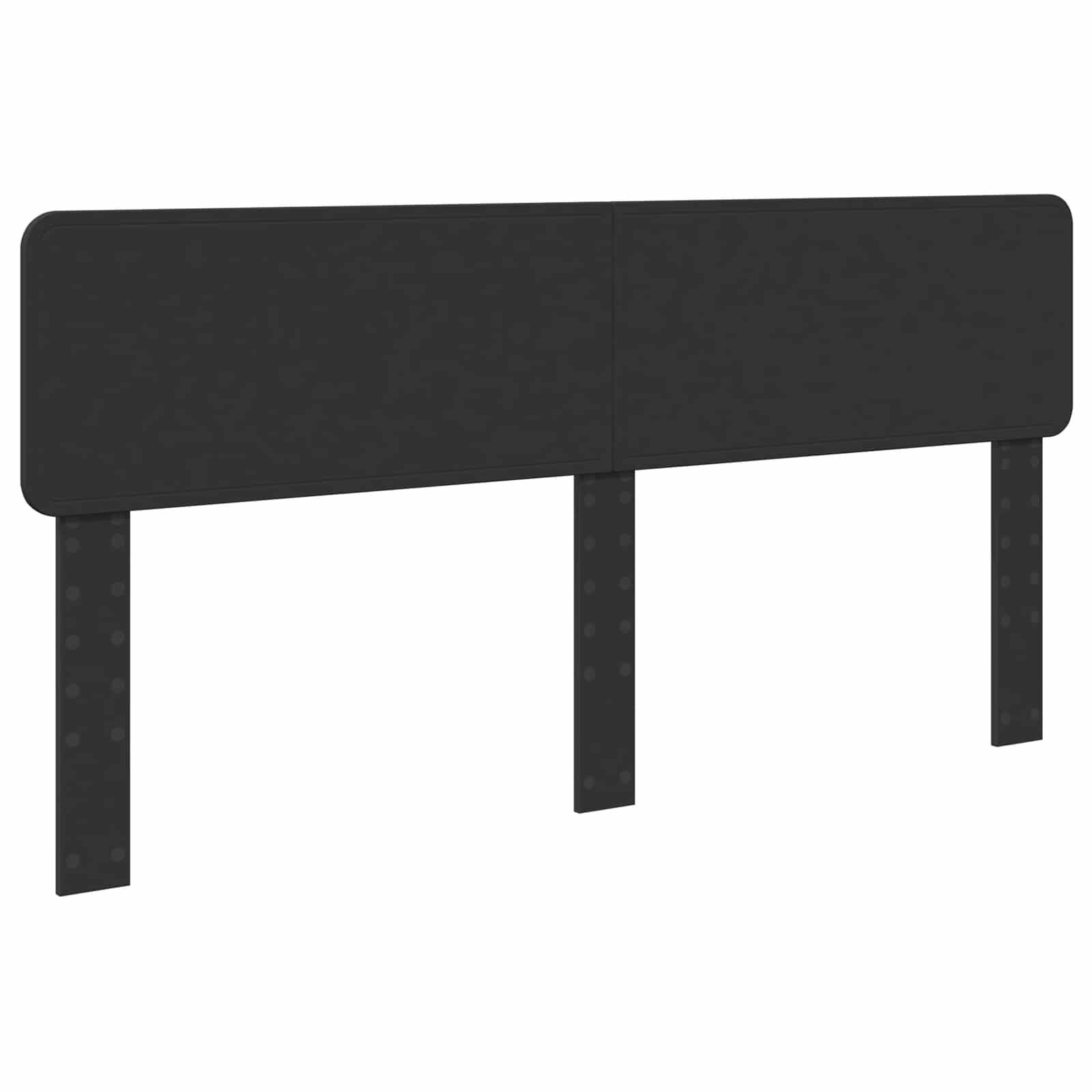 VidaXL Hoofdbord Zwart Eiken 200cm Bewerkt Hout - 85% Korting