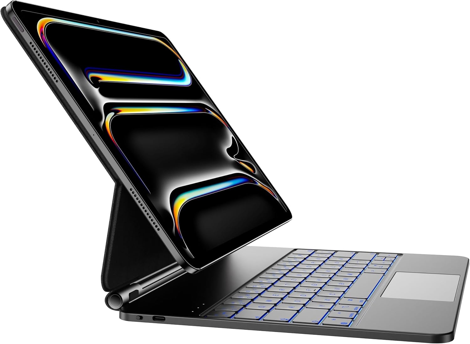 Toetsenbordhoes iPad Pro 13" (M4) QWERTZ Zwart - 61% Korting