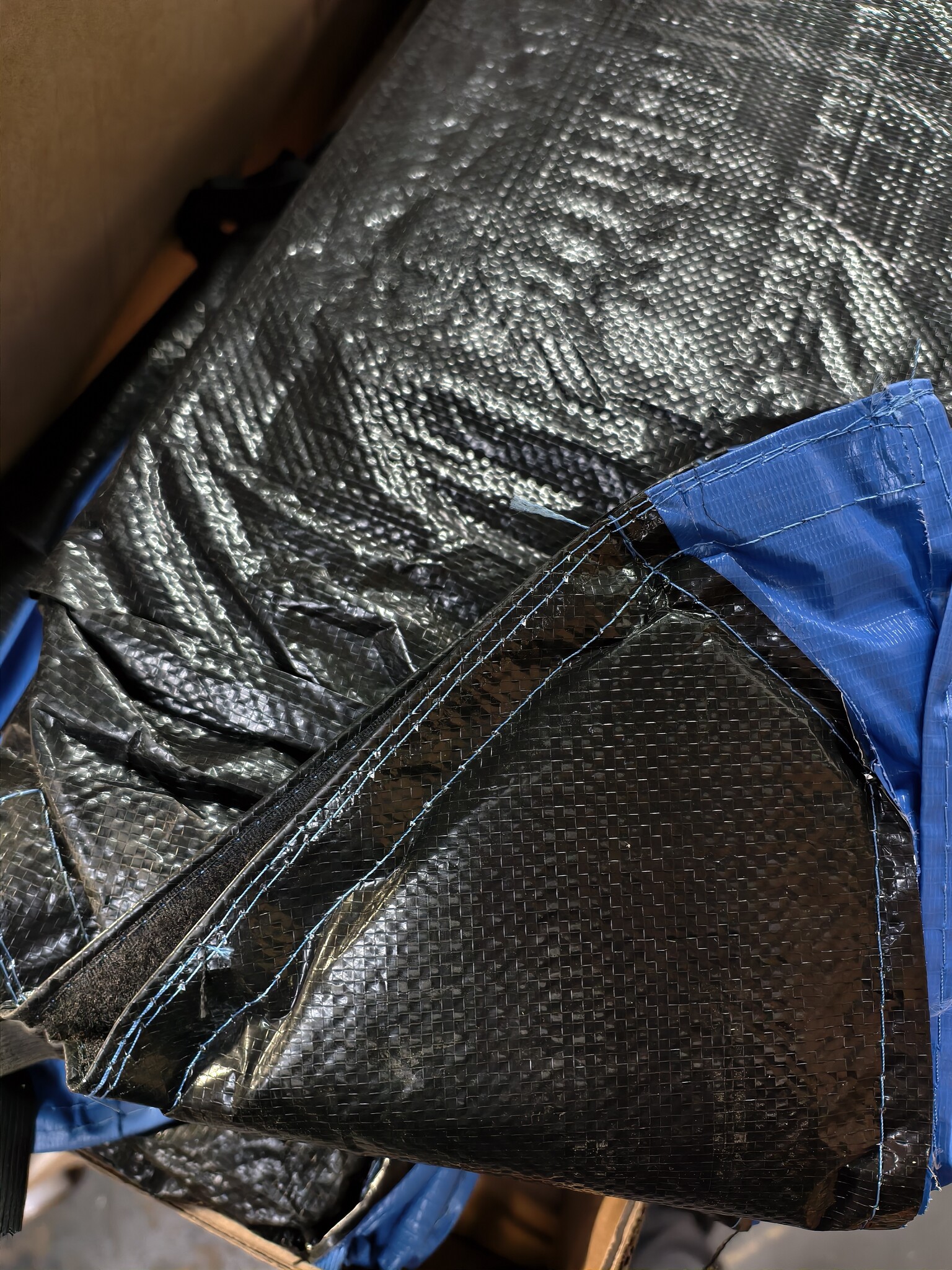 Trampoline Beschermrand Blauw 180x270 cm - 70% Korting!