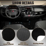 40% KORTING: Auto Vloermatten Set Premium Zwart FIAT Ducato/Peugeot Boxer/Citroën Jumper (Voorin)