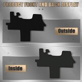 40% KORTING: Auto Vloermatten Set Premium Zwart FIAT Ducato/Peugeot Boxer/Citroën Jumper (Voorin)