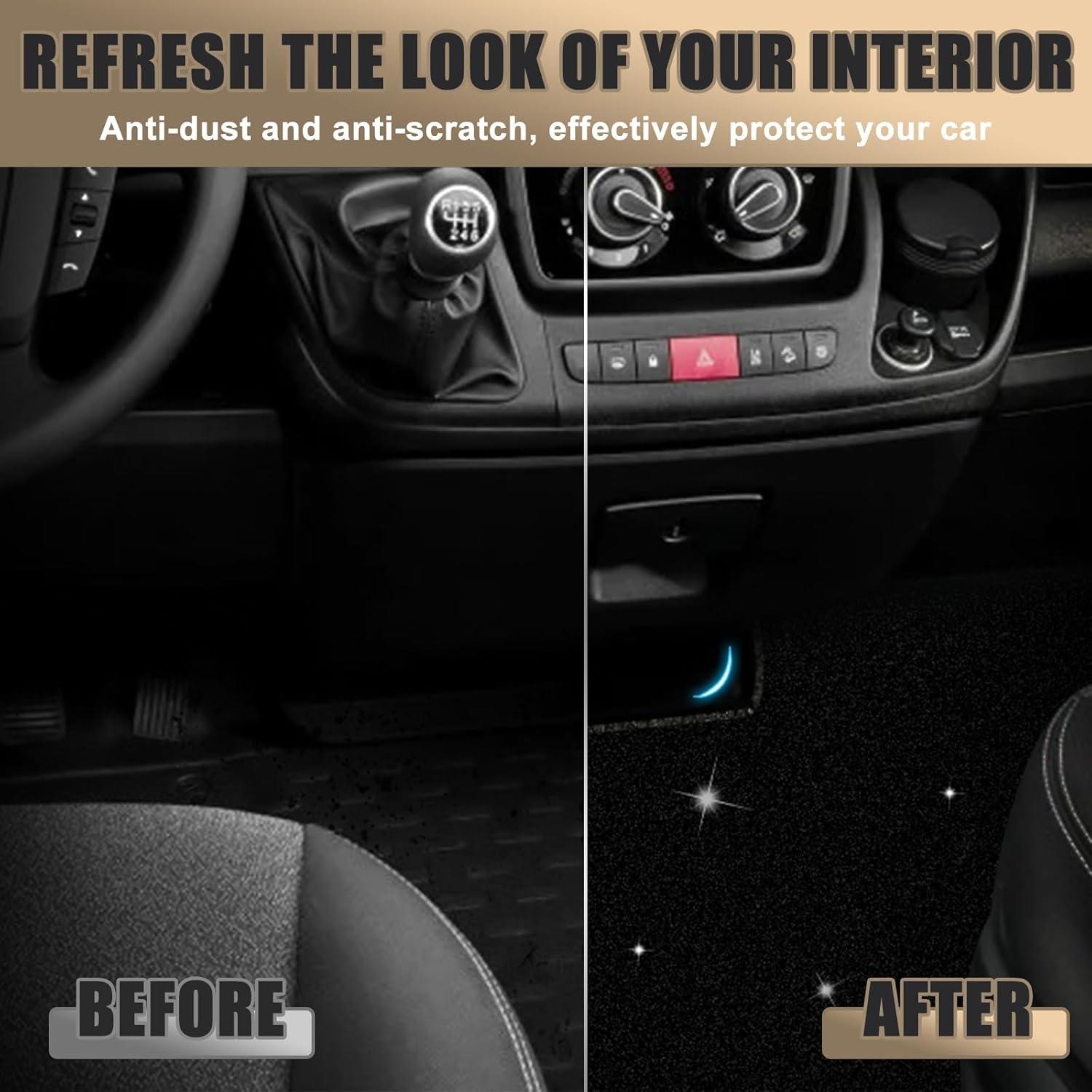 40% KORTING: Auto Vloermatten Set Premium Zwart FIAT Ducato/Peugeot Boxer/Citroën Jumper (Voorin)