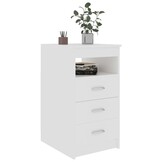 vidaXL Ladekast 40x50x76cm Wit (58% Korting)
