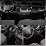 40% KORTING: Auto Vloermatten Set Premium Zwart FIAT Ducato/Peugeot Boxer/Citroën Jumper (Voorin)