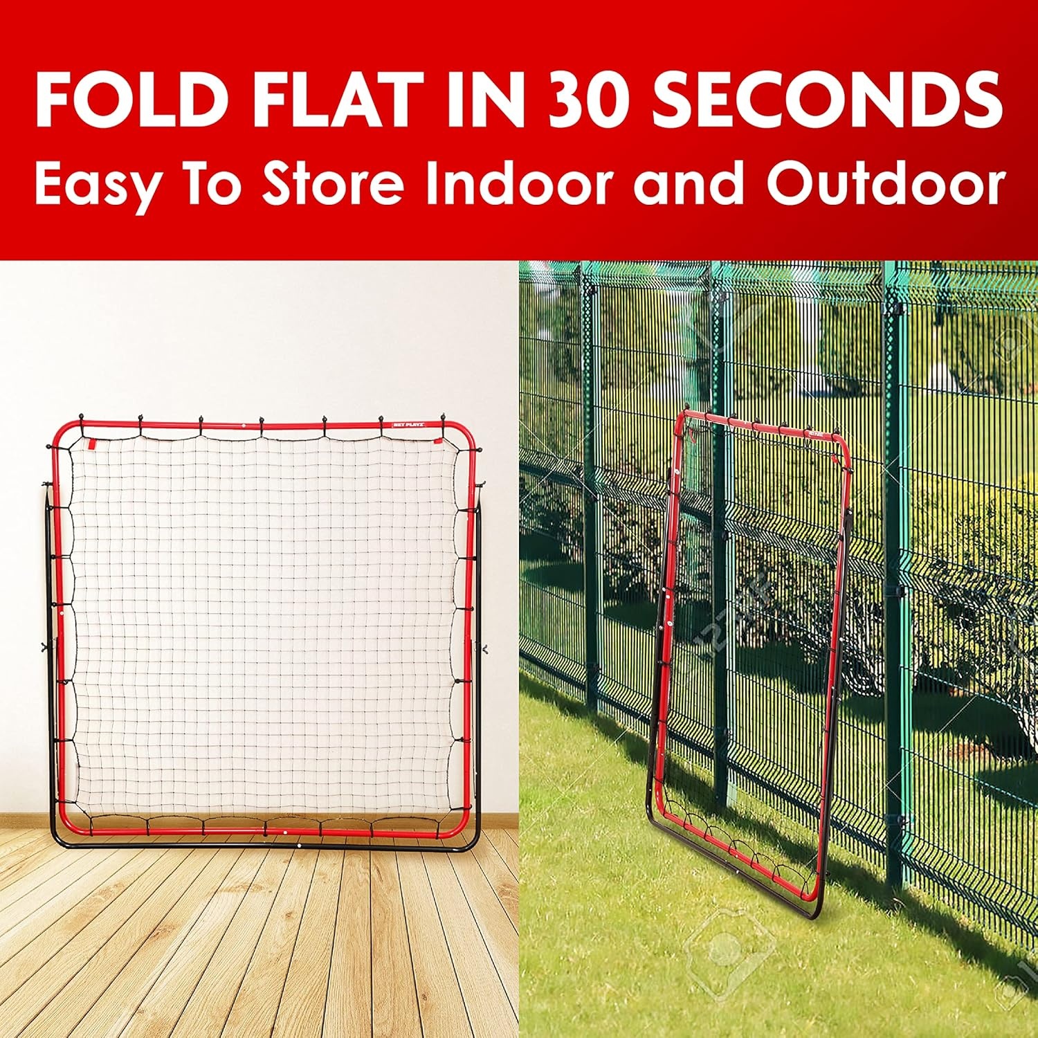 Voetbal Rebounder Stootwand - 53% Korting!