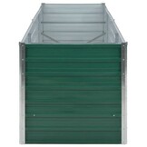 vidaXL Verhoogde Plantenbak (240x80x77cm) - Groen - 41% Korting!