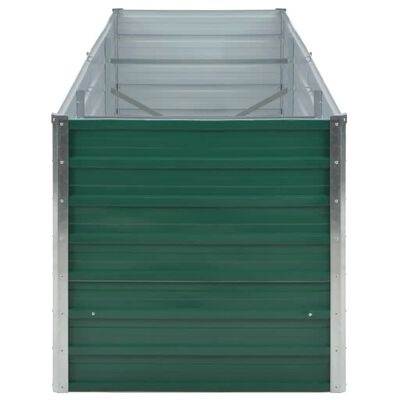 vidaXL Verhoogde Plantenbak (240x80x77cm) - Groen - 41% Korting!