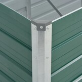 vidaXL Verhoogde Plantenbak (240x80x77cm) - Groen - 41% Korting!